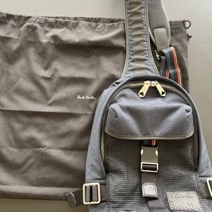 Paul Smith navy sport sling bag
